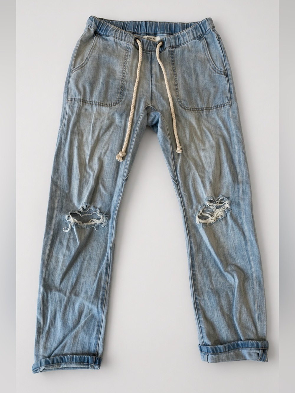One Teaspoon Shabbies Distressed Boyfriend Jeans XS